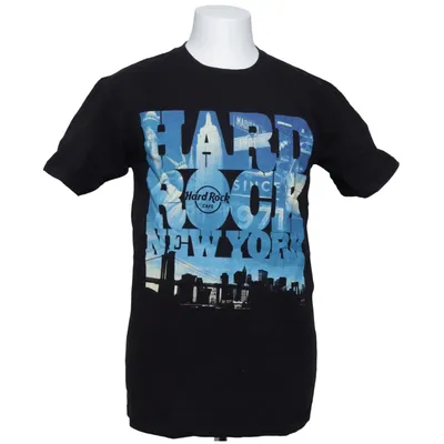 T-shirt (Noir, Bleu, Blanc) de Hard Rock Cafe Coton