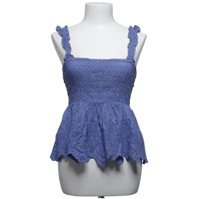 Tanktop (Blå) fra Mango Bomuld, Polyester