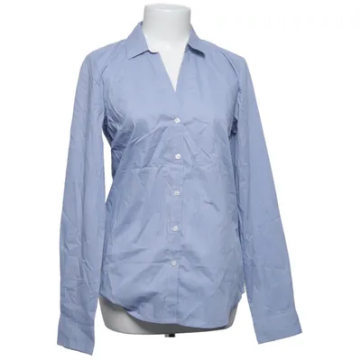 Shirt (Blue) from H&M Cotton, Polyamide, Elastane