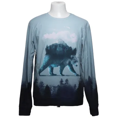 Sweatshirt (Blauw, Zwart) van Mr Gugu & Miss Go Katoen, Polyester