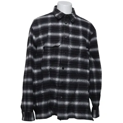 Chemise en flanelle (Noir, Blanc, Gris) de Glenn Martens x H&M Coton