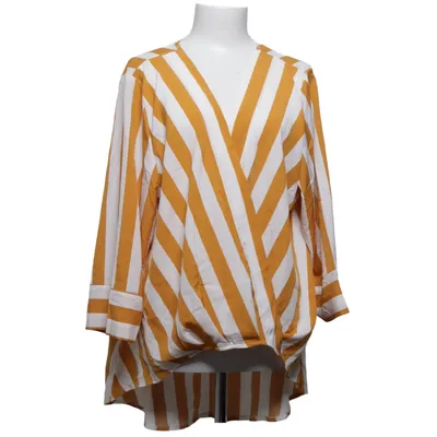 Blouse (Geel, Wit) van Shein Curve Polyester