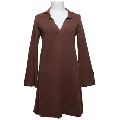 Jurk (Bruin) van Fashion Union Polyamide, Gerecycled polyester