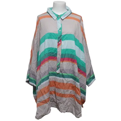Blouse (Beige, Multicolored) from Selection by Ulla Popken Cotton