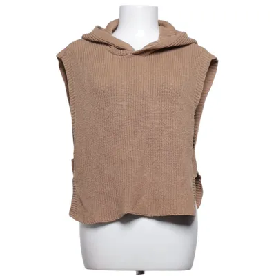 Kortärmad huvtröja (Brun) från DeFacto Bomull, Polyester, Viskos