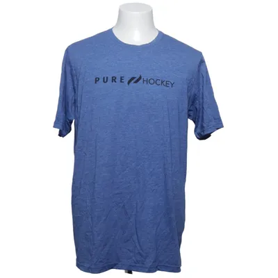 T-shirt (Bleu) de Next Level Apparel Polyester, Viscose
