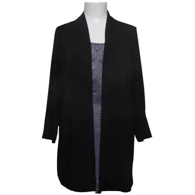 Cardigan (Zwart) van Viveca N Elastaan, Metallvezel, Polyester