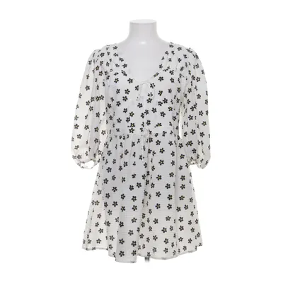Jurk (Wit, Zwart, Geel) van For Love & Lemons Elastaan, Gerecycled polyester
