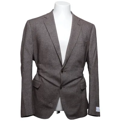 Blazer (Bruin) van Gaya Katoen, Polyester, Viscose