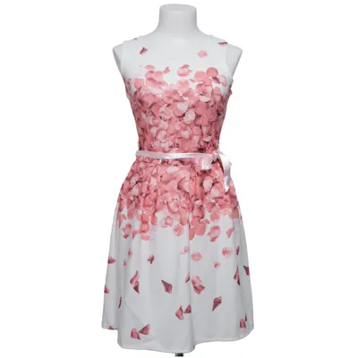 Dress (White, Pink) from Style Boom