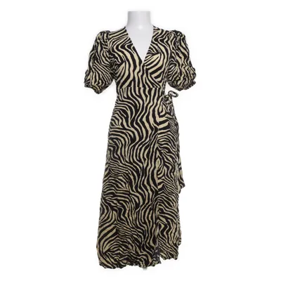 Omlottklänning (Svart, Gul) från Gina Tricot Viskos