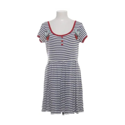 Klänning (Blå, Vit, Röd) från Hell Bunny Bomull