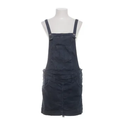 Hängselkjol (Blå) från H&M Mama Bomull, Elastan