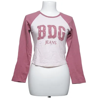 Long sleeve T-shirt (Pink, White) from BDG by Urban Outfitters Cotton