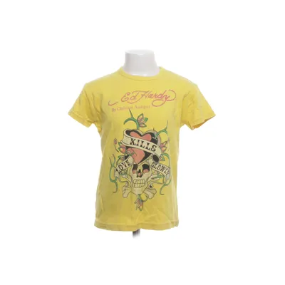 T-shirt (Yellow, Multicolored) from Ed Hardy by Christian Audigier