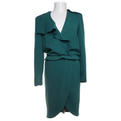 Wikkeljurk (Petrol) van By Malene Birger Elastaan, Polyester, Viscose