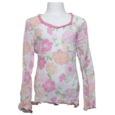Blouse (Wit, Roze, Geel) van Girls by KappAhl Katoen