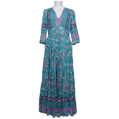 Maxi jurk (Blauw, Roze, Meerkleurig) van Jaase Viscose