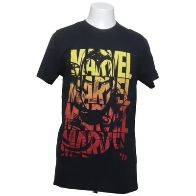 T-shirt (Noir, Multicolore) de Marvel Coton