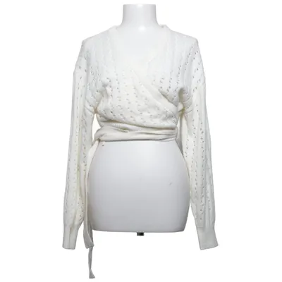 Wrap cardigan (White)