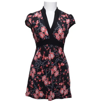 Kjole (Sort, Rød) fra Xanaka Elastan, Polyester