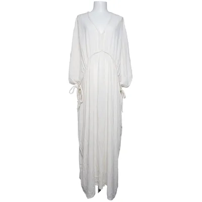 Robe longue (Beige) de XLNT by KappAhl Viscose