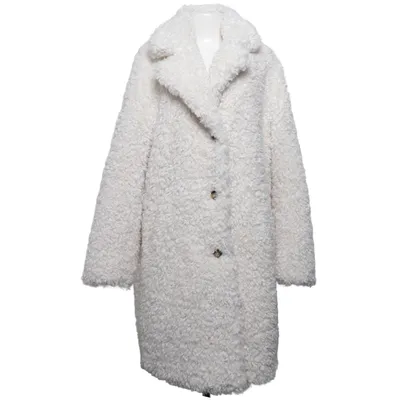 Winter coat (White) from Giacomo Elastane, Polyester