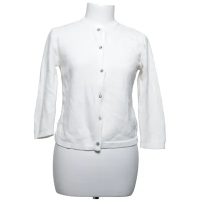 Cardigan (Wit) van Zara Knit Katoen, Viscose