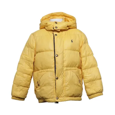Donsjack (Geel) van Polo Ralph Lauren Dons, Veer, Polyamide
