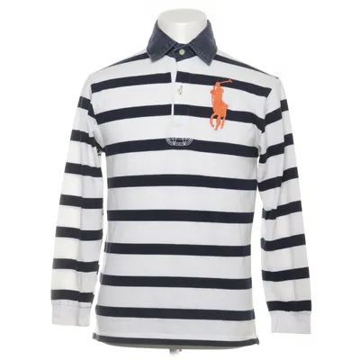 Rugbytröja (Blå, Vit) från Polo Ralph Lauren Bomull