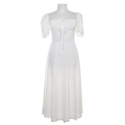 Långklänning (Vit) från Retro & Icone Polyester