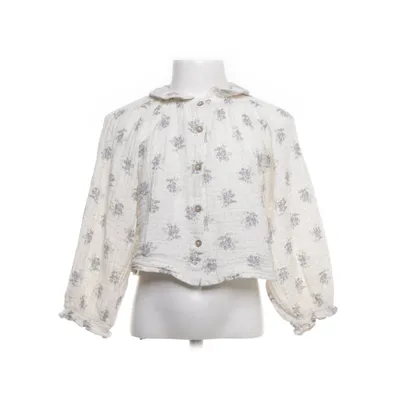 Blus (Vit, Flerfärgad) från Newbie by KappAhl Bomull