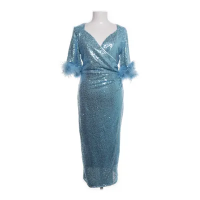 Avondjurk (Blauw) Elastaan, Polyester