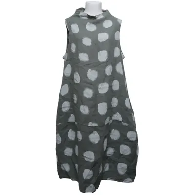 Dress (Green, White) from Rützou Linen