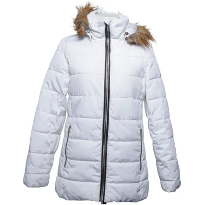 Winter jacket (White) from Tuxer Acrylic, Polyester