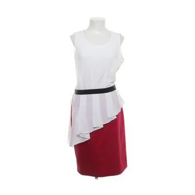 Jurk (Wit, Roze) van Love Moschino Acetaat, Polyamide, Zijde