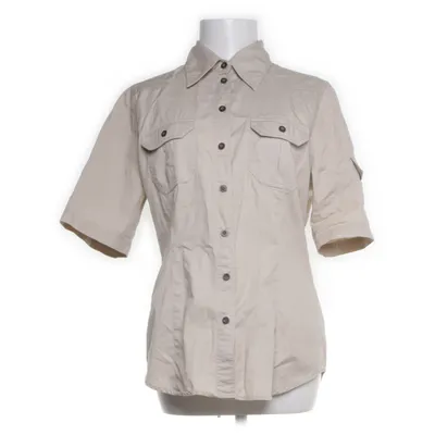 Kortärmad skjorta (Beige) från Casual by Lindex Bomull