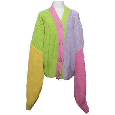 Cardigan (Vert, Violet, Multicolore) de Cocomore Coton, Modal