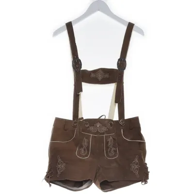 Lederhosen (Bruin) van Landhaus by C&A Polyester, Leer