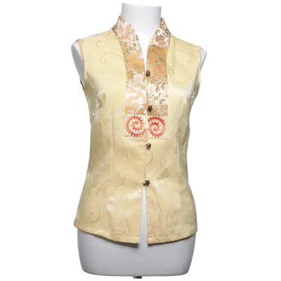 Cheongsam (Gelb) von Liu Liu Elasthan, Polyester