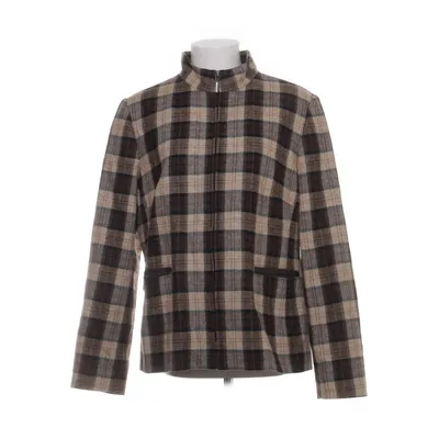 Jacka (Brun, Beige, Flerfärgad) från Cappuccini by Desam Bomull, Polyester, Ull