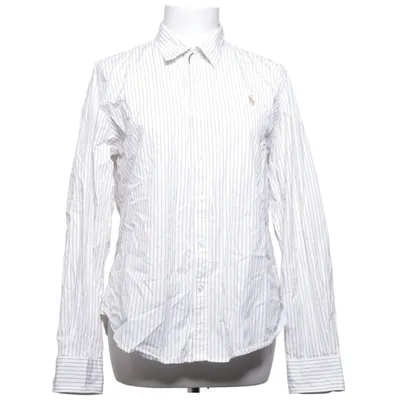 Shirt (White, Brown) from Ralph Lauren Sport Cotton
