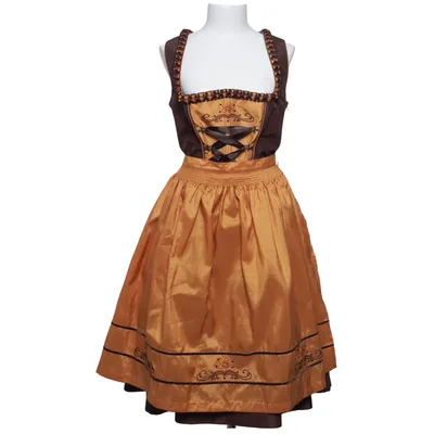 Dirndl (Brown, White, Multicolored) from Lekra