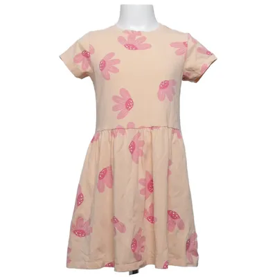 Jurk (Roze, Oranje) van Manguun mini Katoen, Elastaan