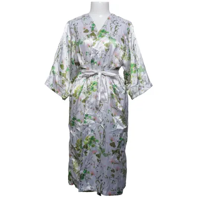 Morgenmantel (Weiß, Grün, Mehrfarbig) von Ivana Helsinki Polyester