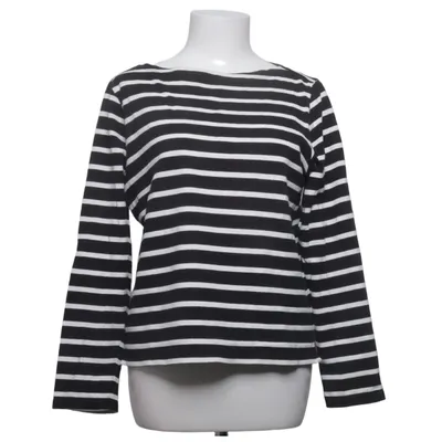Långärmad t-shirt (Svart, Vit) från Uniqlo Bomull