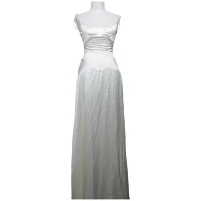 Avondjurk (Wit) van House of CB Acetaat, Polyester
