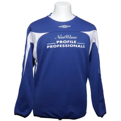 Trainingstop (Blauw, Wit) van Umbro Katoen, Polyester