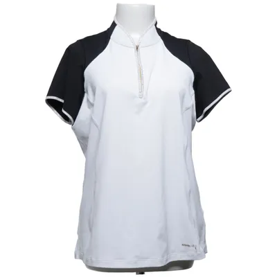 Haut (Blanc, Noir) de Cutter & Buck Élasthane, Polyester