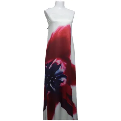 Neckholderkleid (Weiß, Rot, Blau) Elasthan, Polyester
